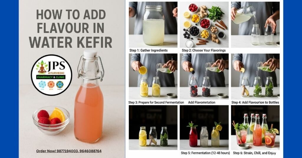 How to Add Flavour to Water Kefir