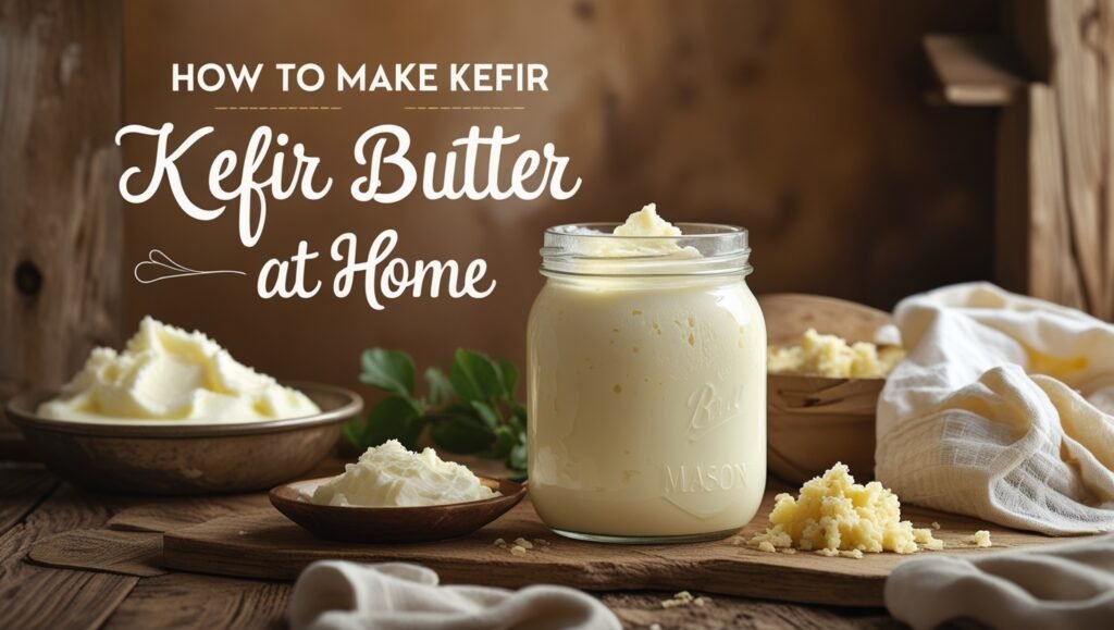 How to Make Kefir Butter at Home