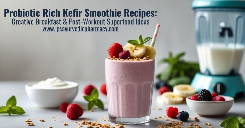 Probiotic Rich Kefir Smoothie Recipes
