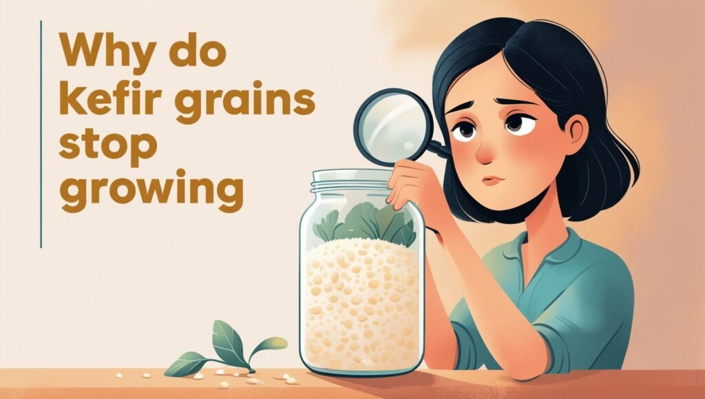 Why do Kefir Grains Stop Growing?