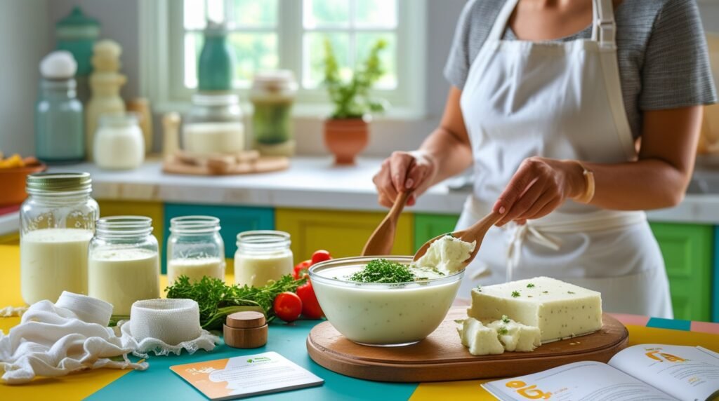 How to Make Kefir Cheese at Home