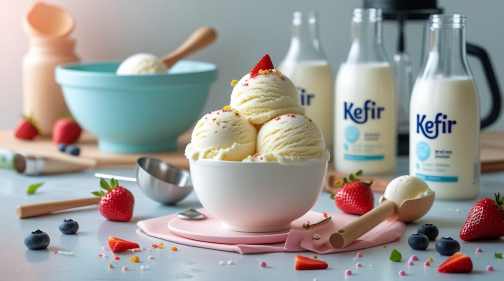 How to Make Kefir Ice Cream at Home