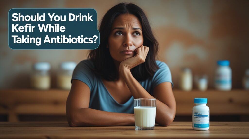 Should You Drink Kefir While Taking Antibiotics?